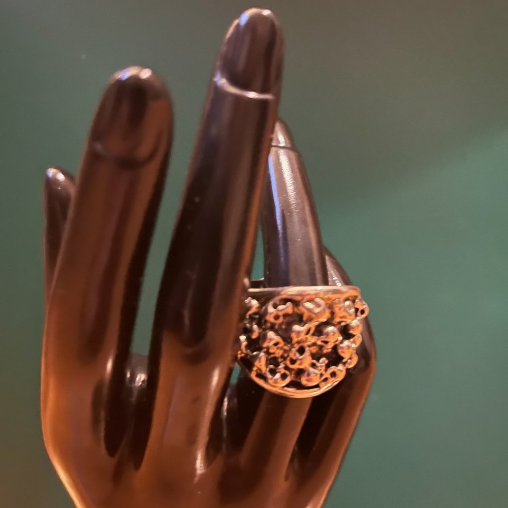 Biker's Skull Ring Size 11